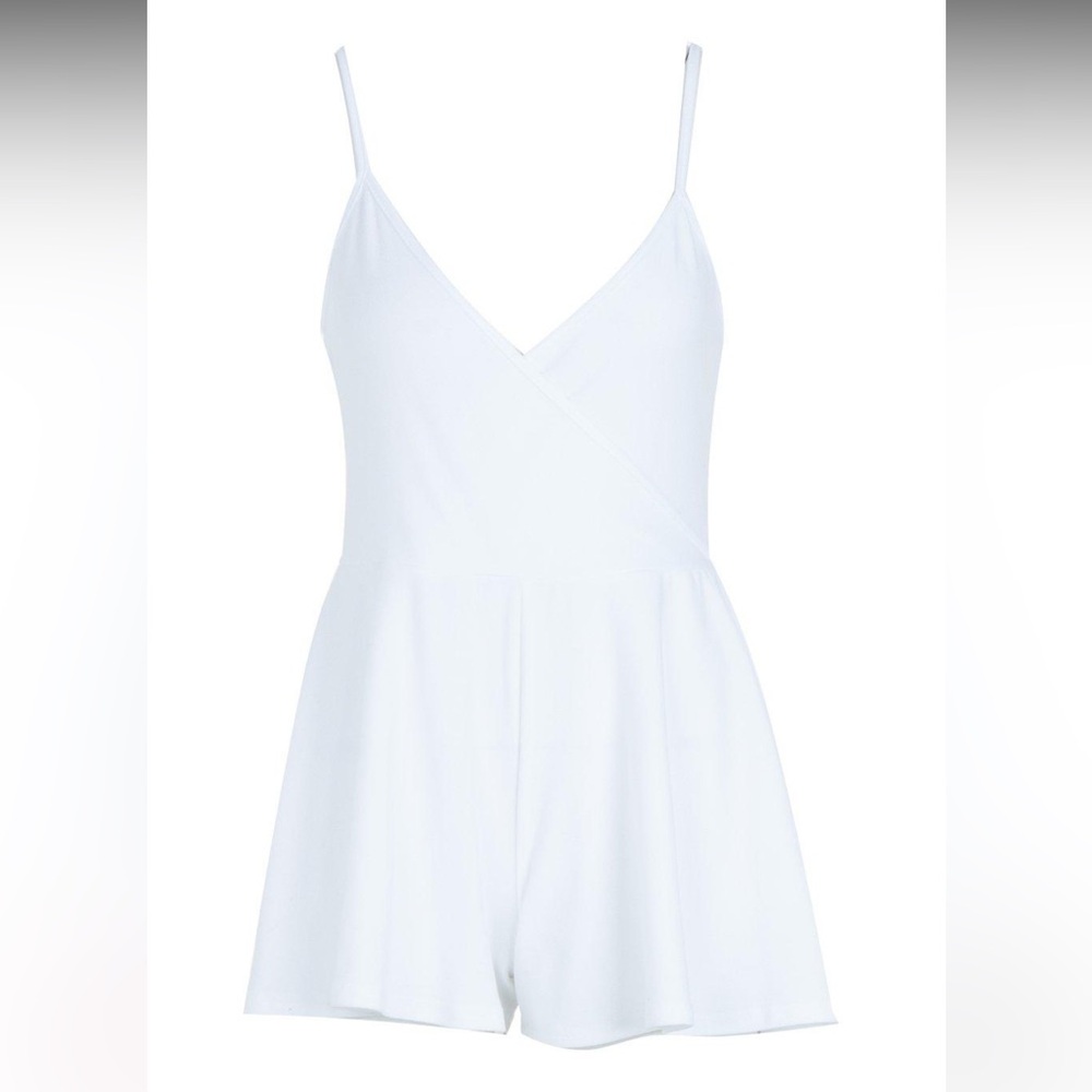 Boohoo Basic Cami Wrap Playsuit - image 2
